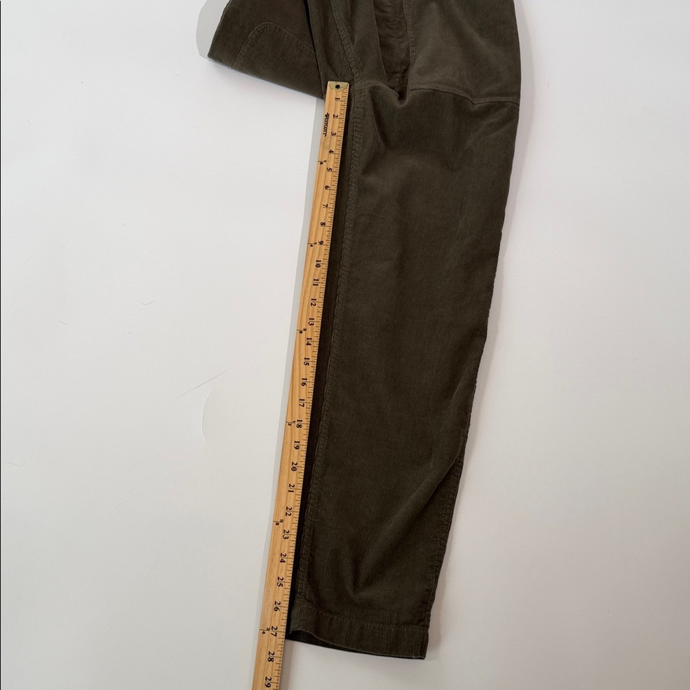 Alex Mill Fine Wale Corduroy Standard Jumpsuit Size S In Military Olive EUC - Picture 7 of 9
